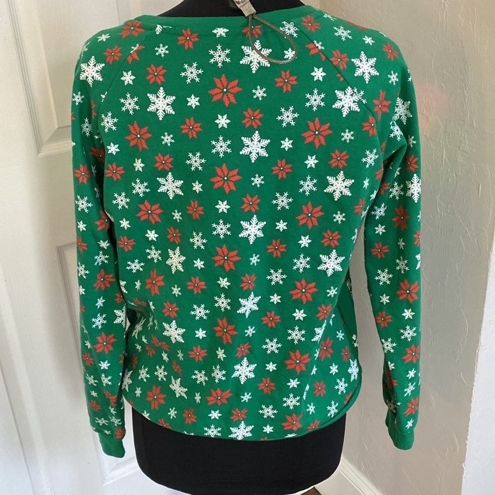 Fa La La La light up sweatshirt - Picture 4 of 5